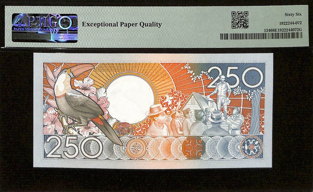 Suriname - 50 Gulden 1988 - Pick # 134 - PMG 66 EPQ