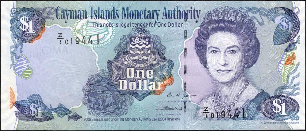 Cayman Islands - 1 Dollar 2006 - Pick # 33r* - UNC