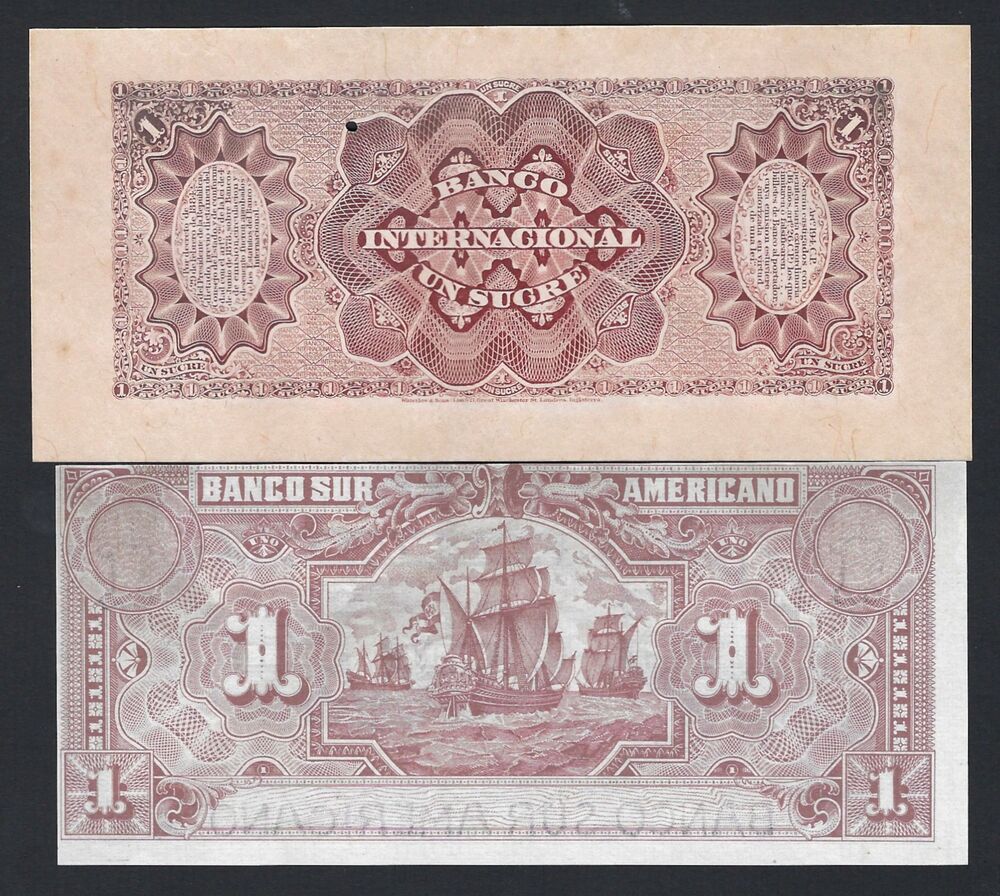 Ecuador - Lot of 2 Remainders - AU