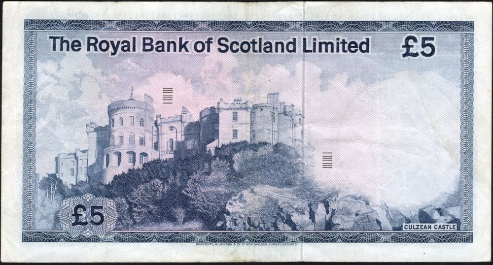 Scotland - 5 Pounds 1974 - Pick # 337a - VF