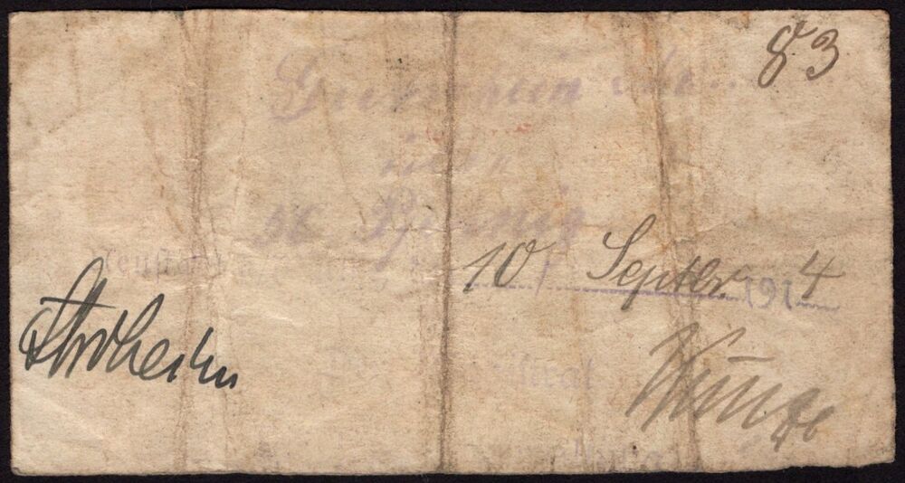 Poland, Emergency Issue - Nowe Miasto nad Warta / Neustadt - 1/2 Mark WWI