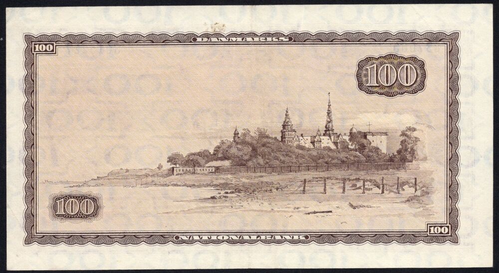 Denmark - 100 Kroner 1970 - Pick # 46f - VF