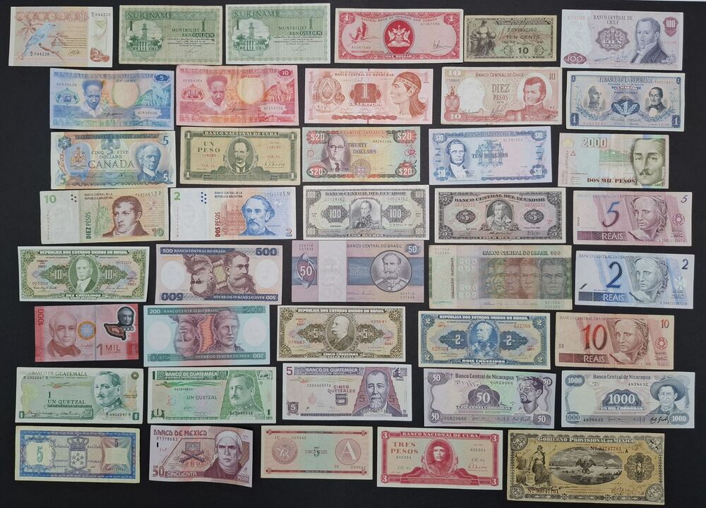  America - Group of 41 notes - Circulated grades