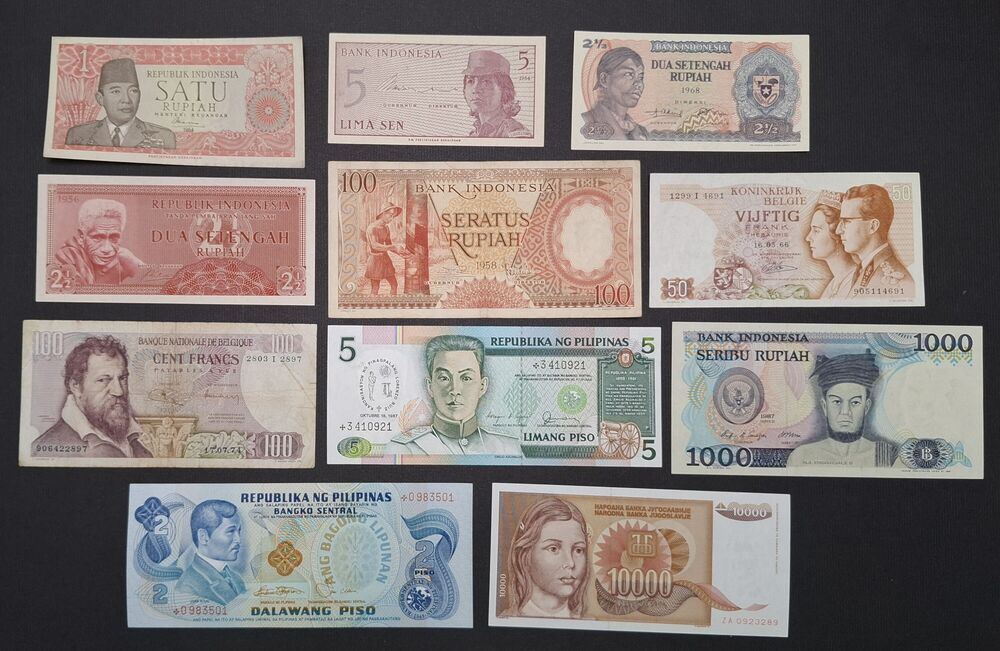 Replacements - Small group of 11 notes - Various grades