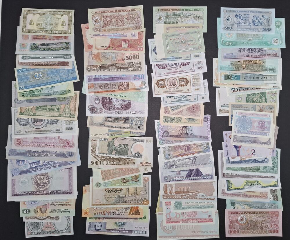  World lot - 80 pieces - AU/UNC