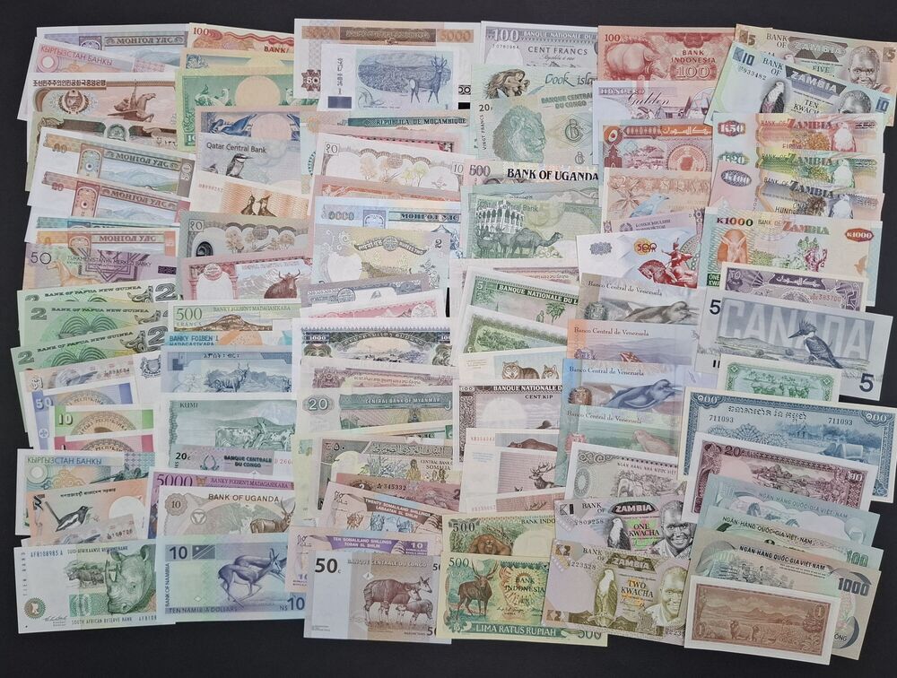  Animals - Group of 100 notes - AU/UNC