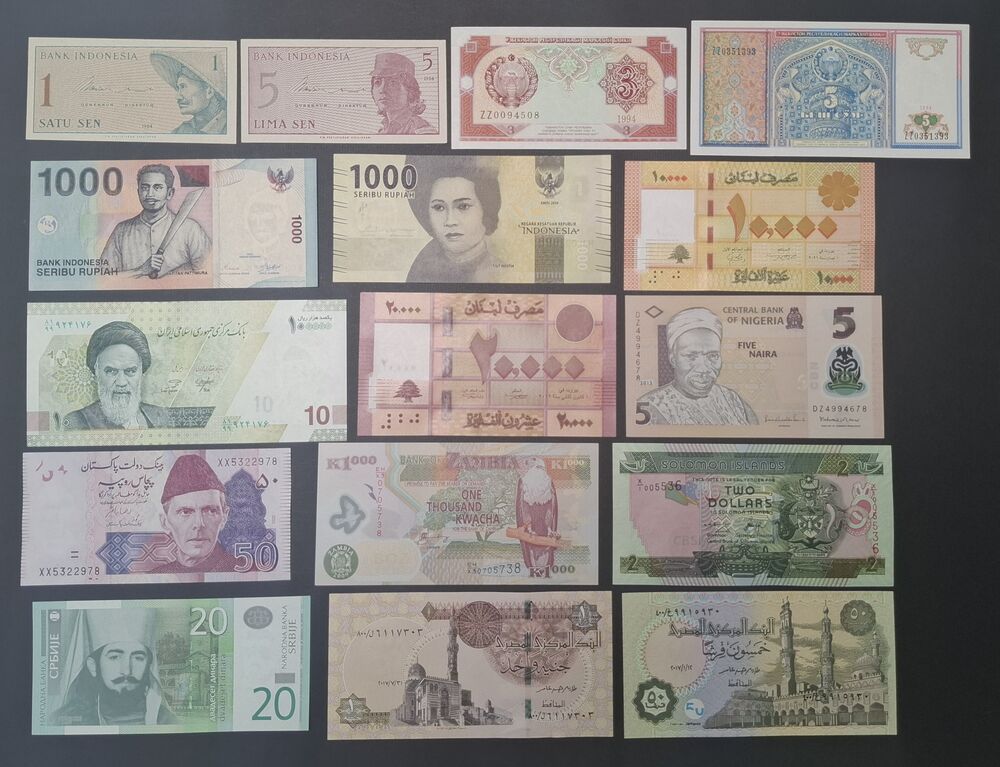  Group of 16 Replacements from 10 countries - UNC