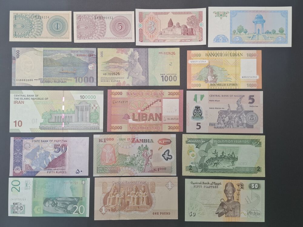  Group of 16 Replacements from 10 countries - UNC