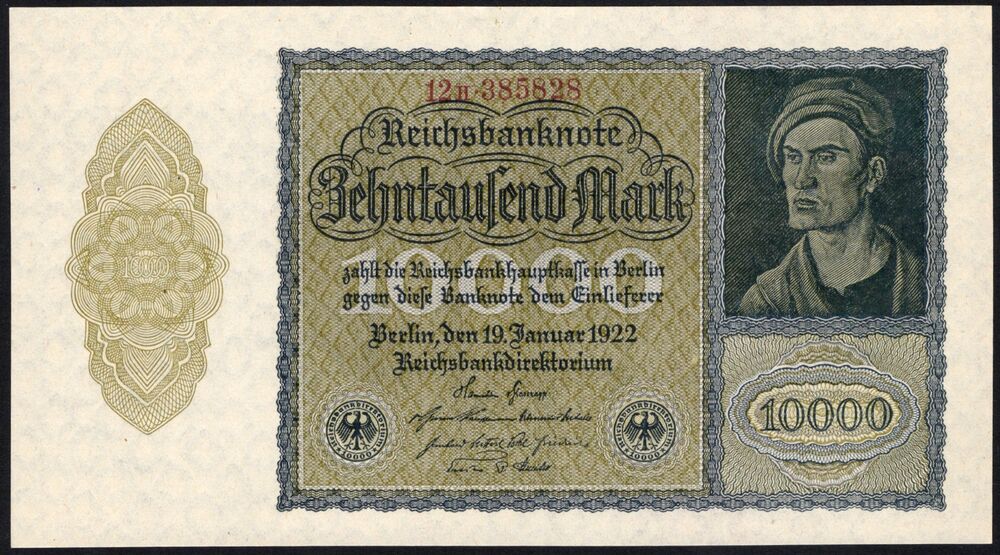 Germany - 10.000 Mark 1922 - Pick # 72 - UNC-