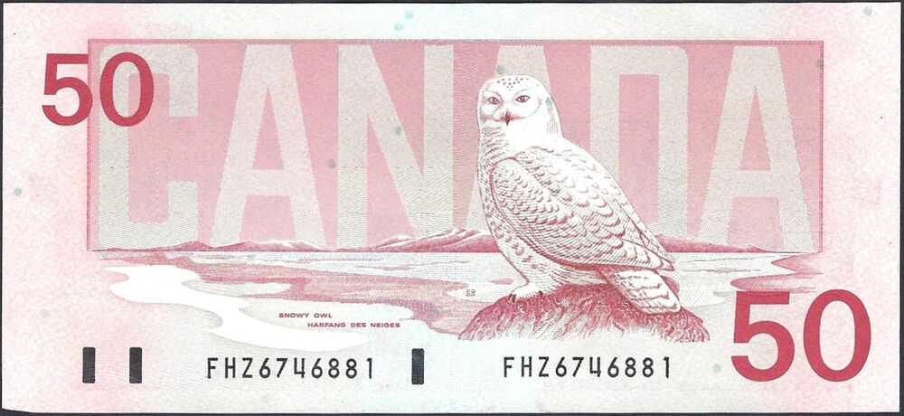 Canada - 50 Dollars 1988 - Pick # 98d - VF