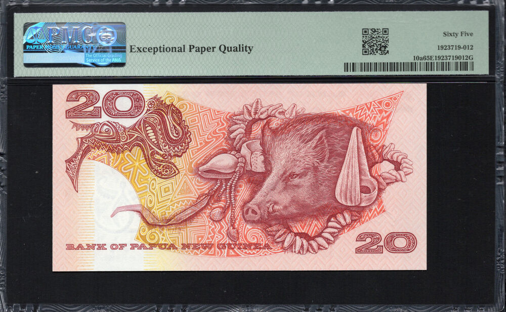 Papua New Guinea - 20 Kina 1989 - Pick # 10a - PMG 65 EPQ