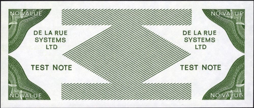 Great Britain - Test Note De La Rue ND - Pick # NL - UNC