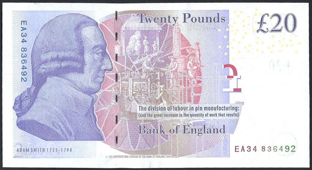Great Britain - 20 Pounds 2006 - Pick # 392a - UNC