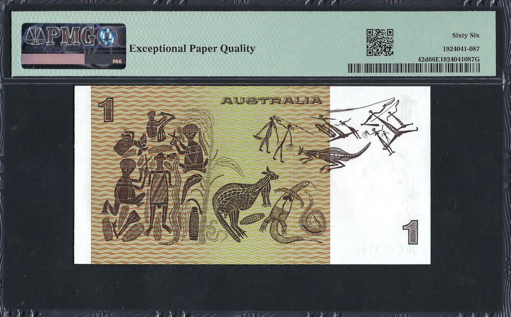 Australia - 1 Dollar 1983 - Pick # 42d - PMG 66 EPQ