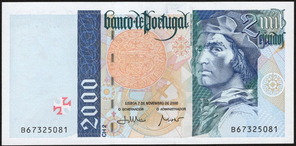 Portugal - 2000 Escudos 2000 - Pick # 189d - UNC