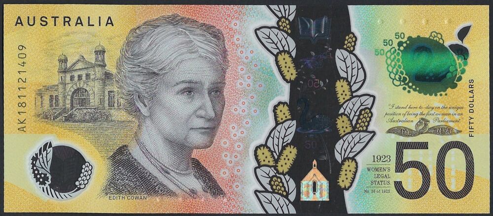 Australia - 50 Dollars 2018 - Pick # 65ax - UNC