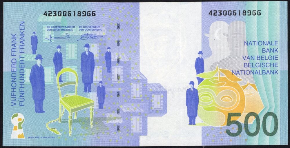 Belgium - 500 Francs 1998 - Pick # 149 - XF