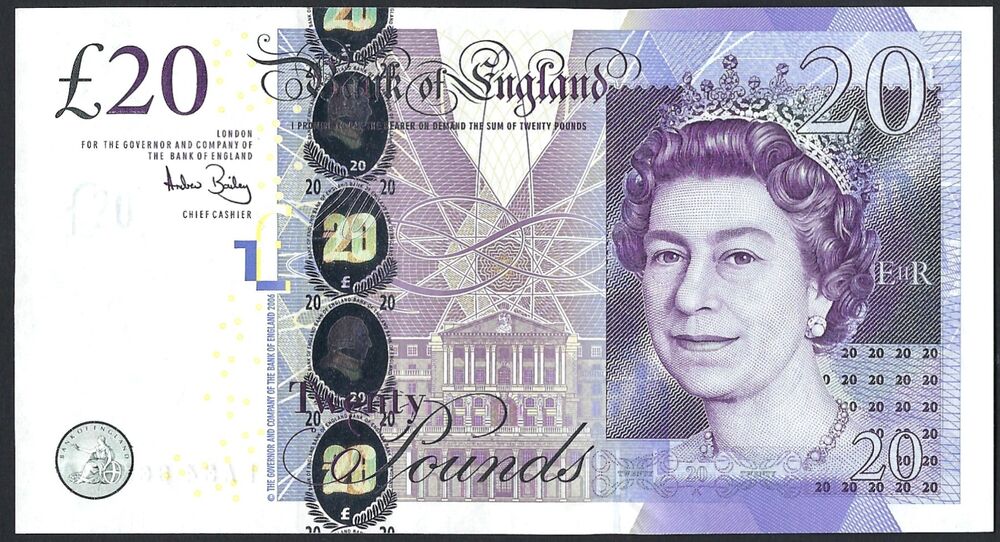 Great Britain - 20 Pounds 2006 - Pick # 392a - UNC