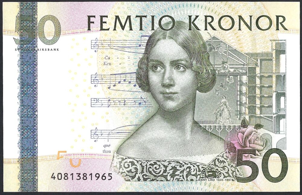 Sweden - 50 Kronor 1994 - Pick # 64a - UNC