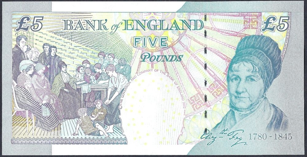 Great Britain - 5 Pounds 2002 - Pick # 391d - AU