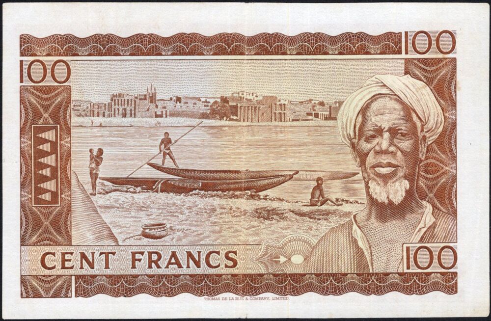 Mali - 100 Francs 1967 - Pick # 7 - VF