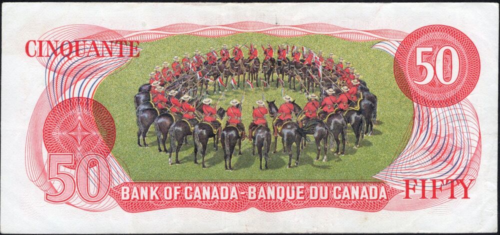 Canada - 50 Dollars 1975 - Pick # 90b - VF