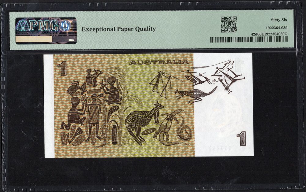 Australia - 1 Dollar ND (1983) - Pick # 42d - PMG 66 EPQ