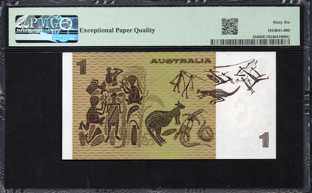 Australia - 1 Dollar 1983 - Pick # 42d - PMG 66 EPQ