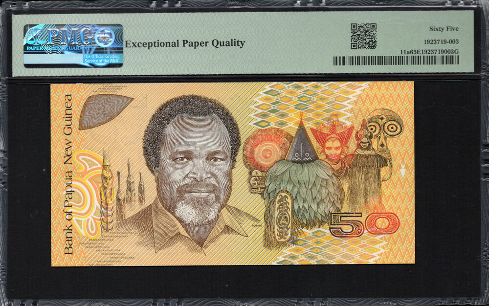 Papua New Guinea - 50 Kina 1989 - Pick # 11a - PMG 65 EPQ