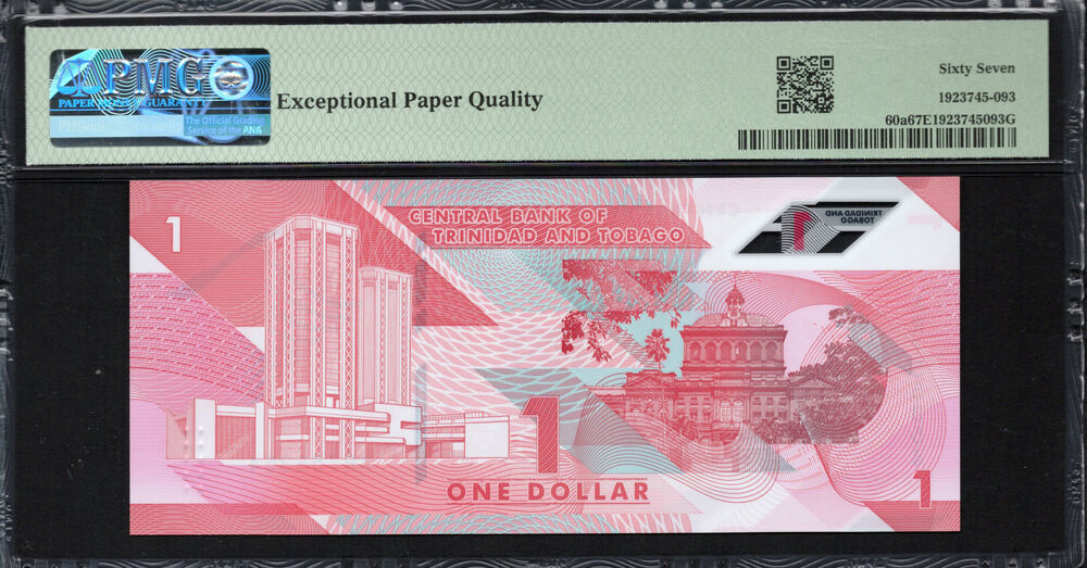 Trinidad & Tobago - 1 Dollar 2020 - Pick # 60a - PMG 67 EPQ