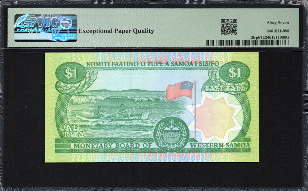 Western Samoa - 1 Tala 2020 - Pick # 19rp - PMG 67 EPQ
