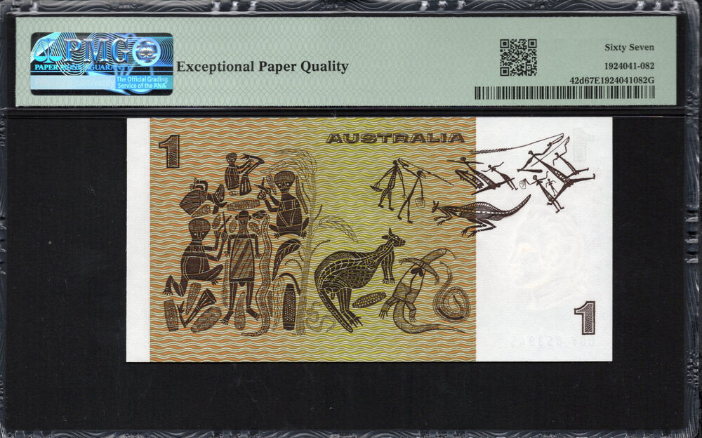 Australia - 1 Dollar 1983 - Pick # 42d - PMG 67 EPQ
