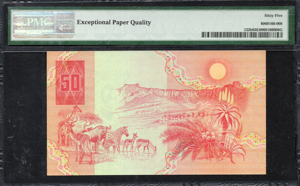 South Africa - 50 Rand 1990 - Pick # 122b - PMG 65 EPQ