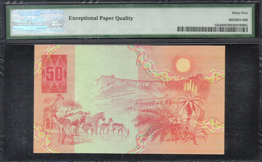 South Africa - 50 Rand 1984 - Pick # 122a - PMG 65 EPQ