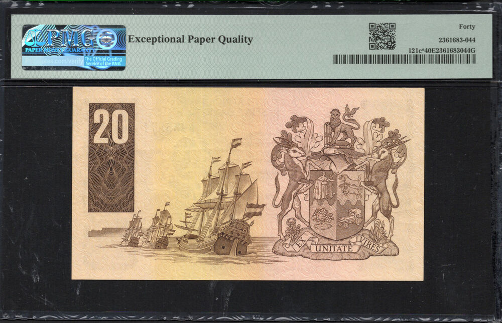 South Africa - 20 Rand 1982 - Pick # 121c - PMG 40 EPQ