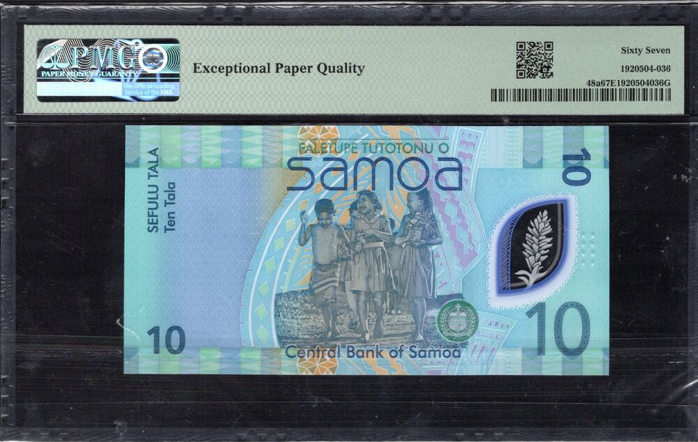 Samoa - 10 Tala ND (2024) - Pick # 48a - PMG 67 EPQ
