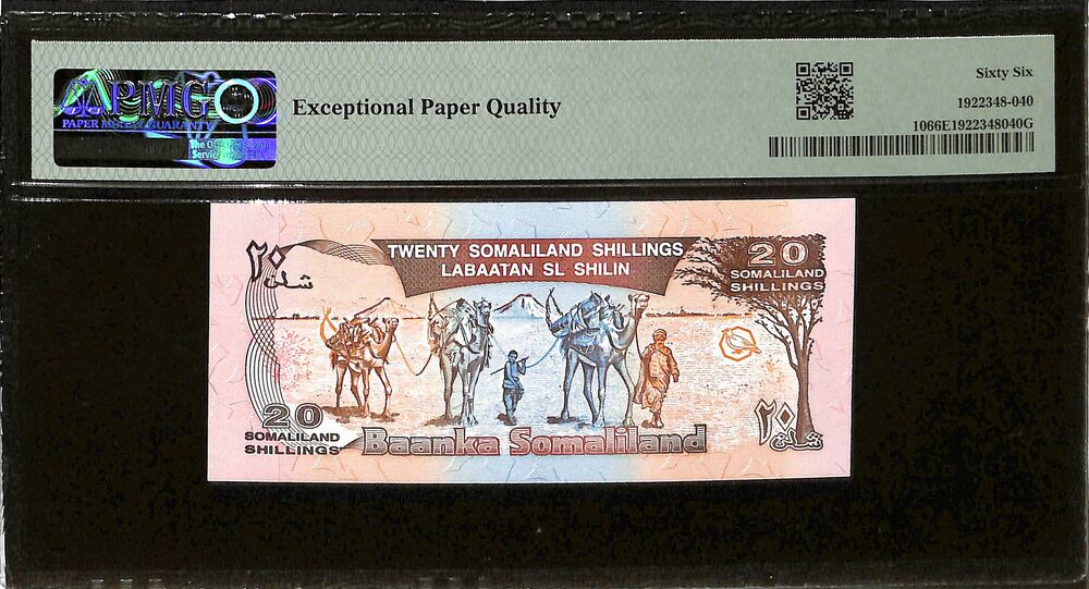 Somaliland - 20 Shillings 1996 - Pick # 10 - COMMEMORATIVE - PMG 66 EPQ
