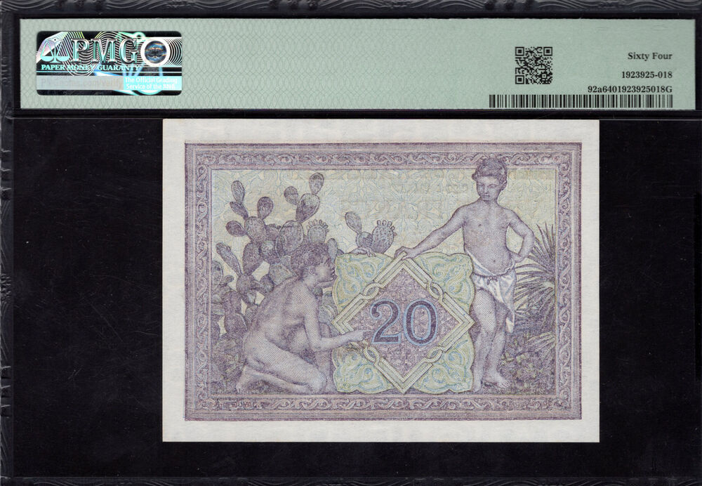Algeria - 20 Francs 1942 - Pick # 92a - PMG 64