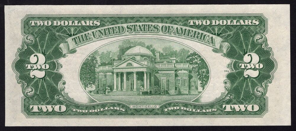 USA - 2 Dollars 1953 - Pick # 380a - AU