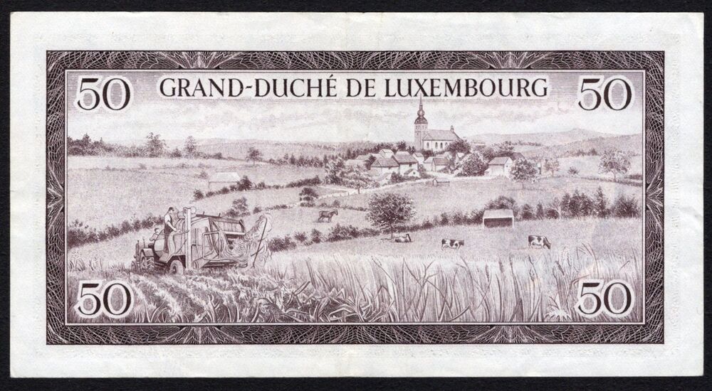 Luxembourg - 50 Francs 1961 - Pick # 51 - VF