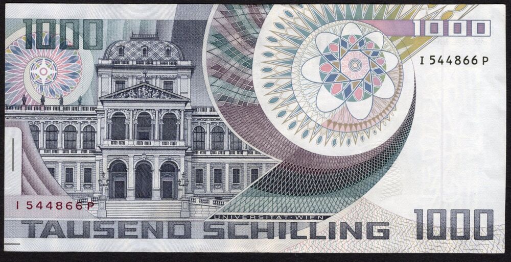 Austria - 1000 Schilling 1983 - Pick # 152 - VF+