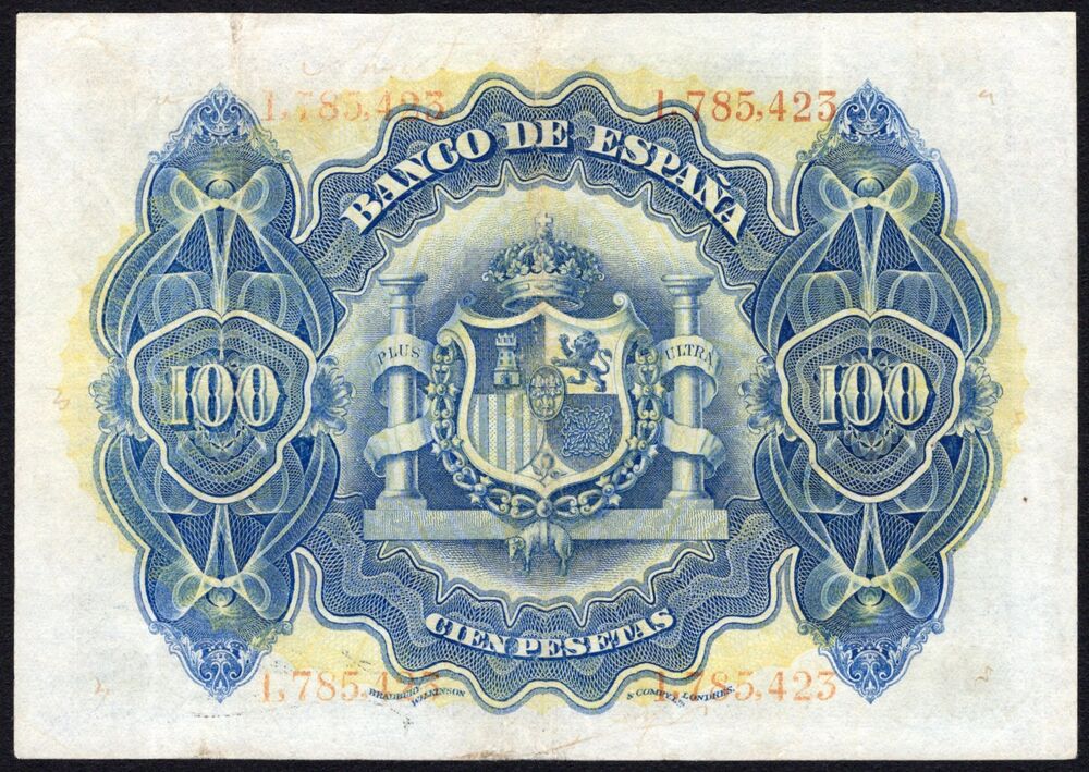 Spain - 100 Pesetas 1906 - Pick # 63 - Fine