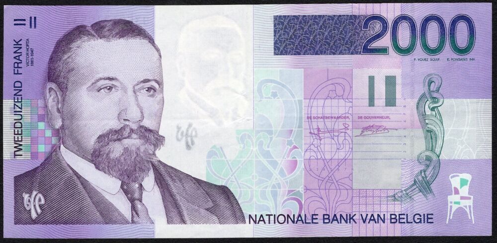 Belgium - 2000 Francs 1994 - Pick # 151 - VF/XF