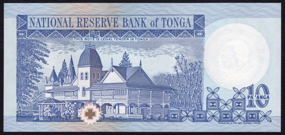 Tonga - 10 Paʻanga 1995 - Pick # 34b - UNC