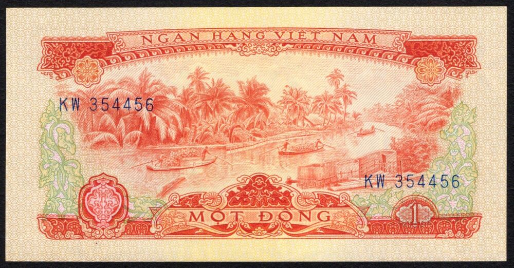 Vietnam - 1 Dong 1966 - Pick # 40 - UNC