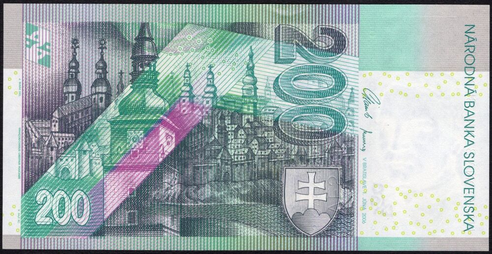 Slovakia - 200 Korun 2006 - Pick # 45 - UNC