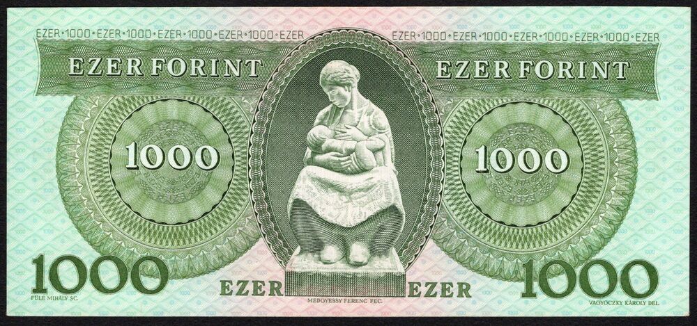 Hungary - 1000 Forint 1993 - Pick # 176b - XF
