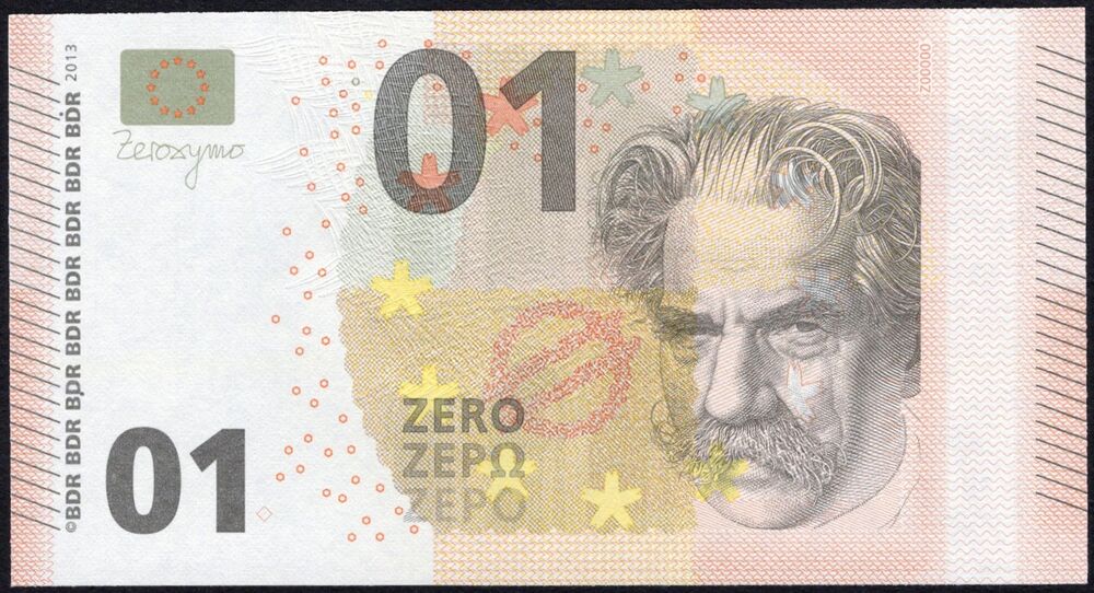 Germany - Test Note Albert Schweitzer 2013 - Pick # NL - UNC