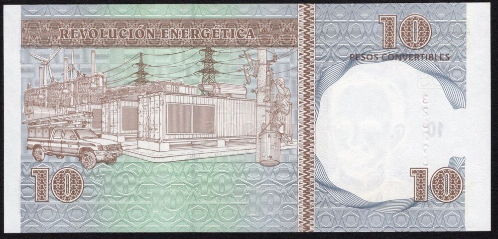 Cuba - 10 Pesos Convertibles 2013 - Pick # FX49 - Replacement - UNC