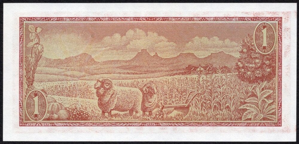 South Africa - 1 Rand 1973/1975 - Pick # 116a* - Replacement - UNC